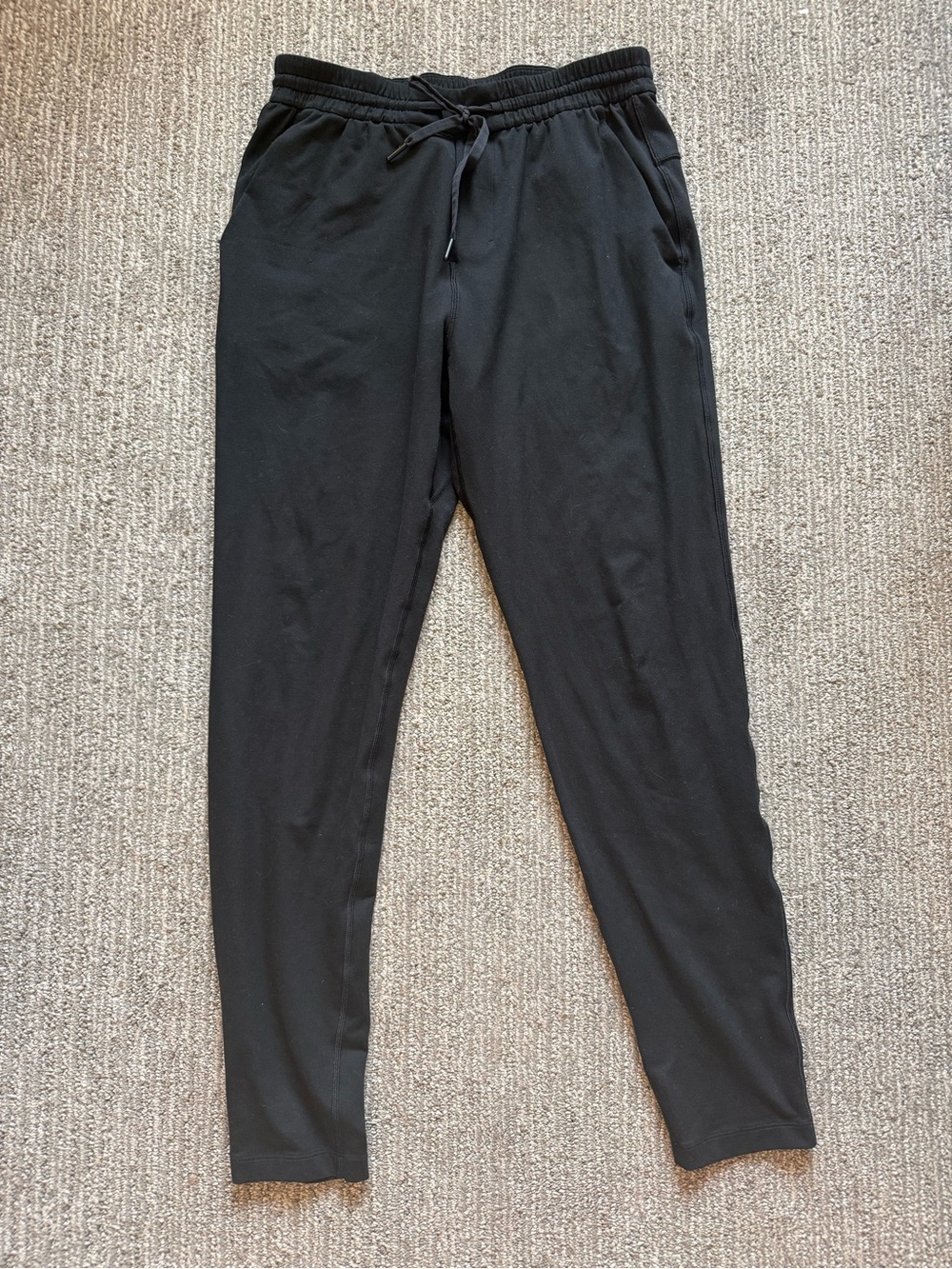 Lululemon ABC Jogger Men’s Medium Black Warpstreme Performance Pants Athletic
